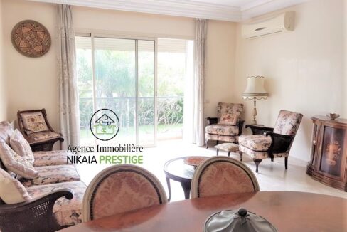 Vente-appartement-127-m²-2-chambres-parking-box-Résidence-fermée-quartier-Maarif-Extension-Casablanca